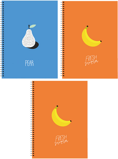 다다 프레쉬 대용량 75매 무선 연습장, 랜덤발송, 3개