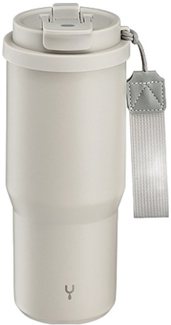 Stay24 大容量三用隨行杯, 絲綢沙色, 1個, 750ml