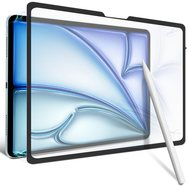 The Joeun Seller Quad 磁吸式可拆卸類紙膜, 透明, 1套