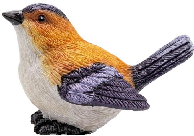 몰투데이 정원온기 꾸미기 새 장식품 조형, 오렌지 새