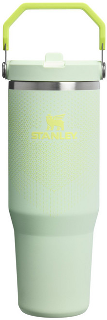 STANLEY 經典系列 IceFlow 手提吸管杯 2.0, 幻影綠, 1個, 880ml