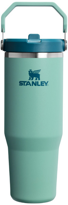 STANLEY 經典系列 IceFlow 手提吸管杯 2.0, 松柏綠, 1個, 880ml