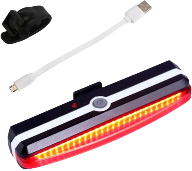 아이젠하우스 자전거 킥보드 후미등 세트, 빨간색, 1세트