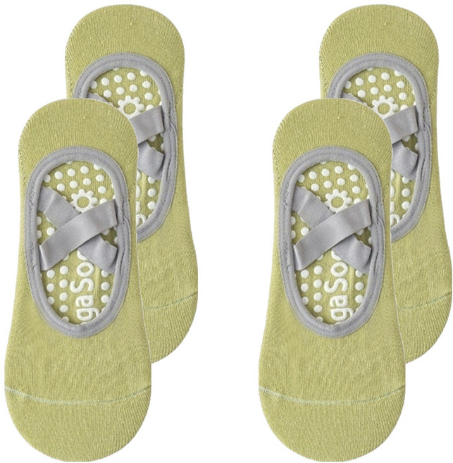 하임픽 필라테스 논슬립 미끄럼방지 요가 양말 4켤레