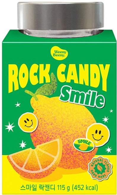 위니비니 락캔디 스마일, 115g, 1개