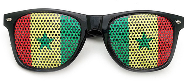 마켓피아 패션 파티 국가 선글라스, 세네갈, 1개