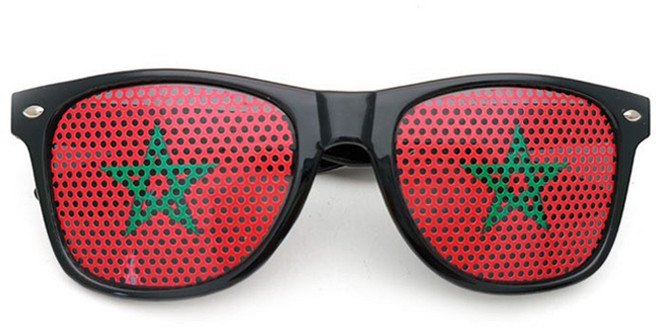 마켓피아 패션 파티 국가 선글라스, 모로코, 1개