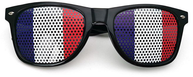 마켓피아 패션 파티 국가 선글라스, 프랑스, 1개