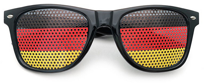 마켓피아 패션 파티 국가 선글라스, 독일, 1개