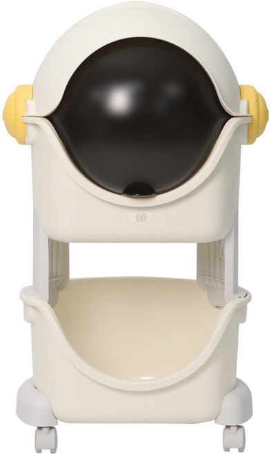 Bene Bene 幼兒用Trolley Space玩具收納架, 象牙白, 1個