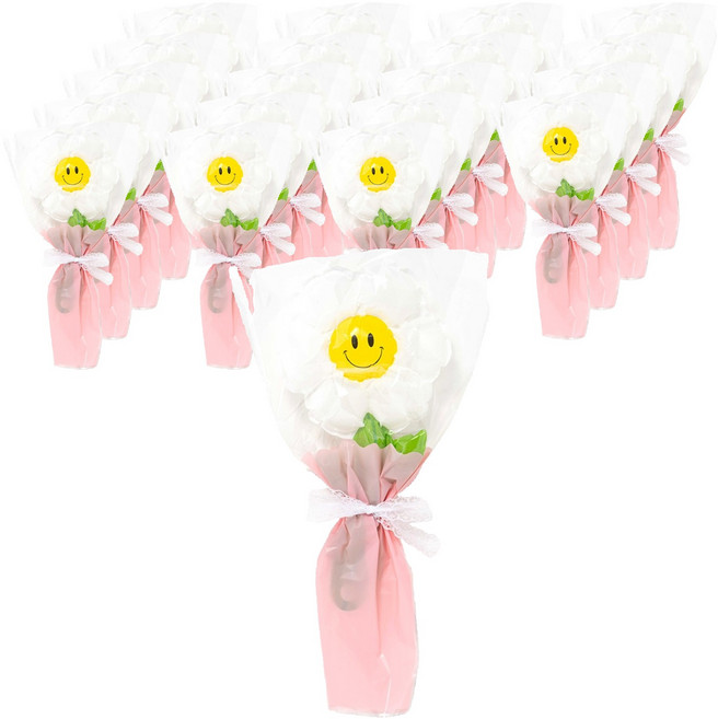 minhwashop 微笑花束氣球製作組 I250062A, 20套, 雛菊