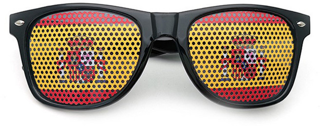 마켓피아 패션 파티 국가 선글라스, 스페인, 1개