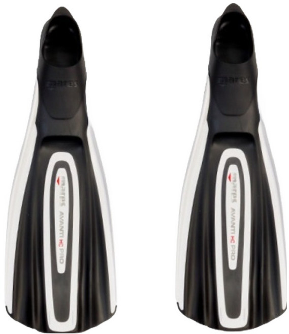 Mares Avanti HC Pro FF 蛙鞋, 白灰色