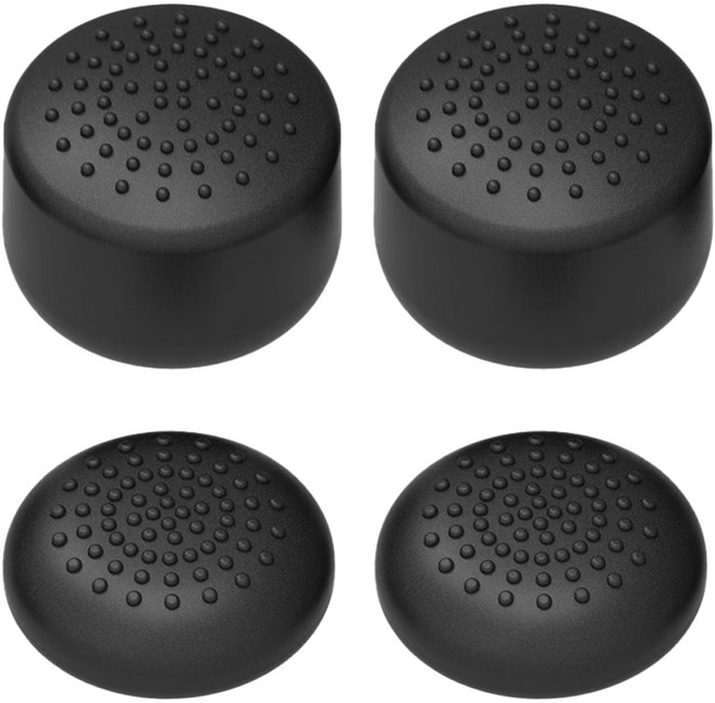 스페이스쉴드 소니 PS4 듀얼쇼크 스탠다드 클래식 실리콘 스틱 캡 로우 2p + 하이 2p 세트, 타입 B, 1세트