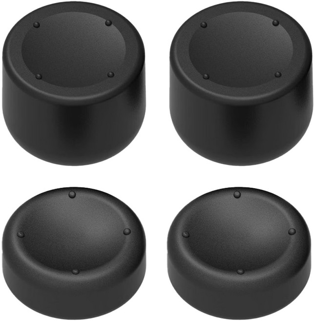 스페이스쉴드 소니 PS4 듀얼쇼크 스탠다드 클래식 실리콘 스틱 캡 로우 2p + 하이 2p 세트, 타입 A, 1세트