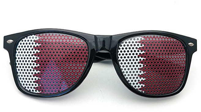 마켓피아 패션 파티 국가 선글라스, 카타르, 1개