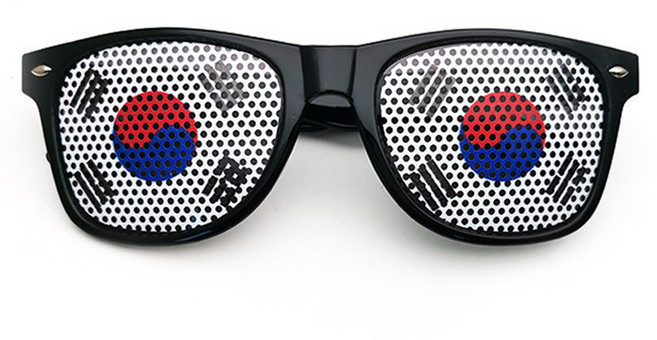 마켓피아 패션 파티 국가 선글라스, 한국, 1개