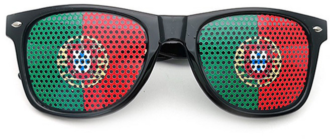 마켓피아 패션 파티 국가 선글라스, 포르투갈, 1개