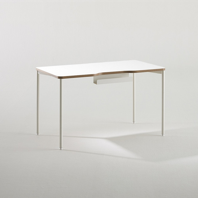 듀오백 라이트 오피스 컴퓨터 책상 1600 고객직접설치, 화이트