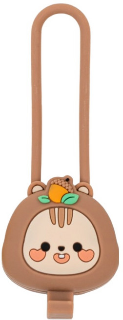 아아랜드 강아지 야간산책 아곰 아토 충전식 LED 블링커, 아람(초록), 1개