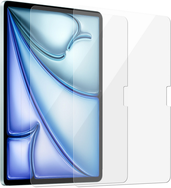 Dojoeunselro 平板鋼化玻璃膜 2片組, 透明, 1套