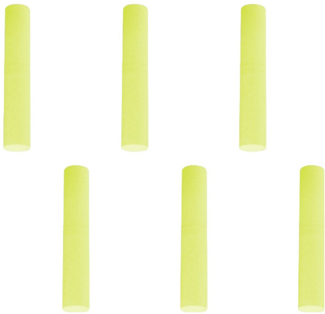 블럭마트 휴대용 칫솔치약 케이스, 그린, 6개