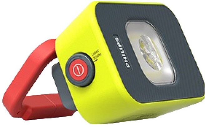 필립스 LED Xperion 6000 flood mini 휴대용 캠핑 랜턴, 1개