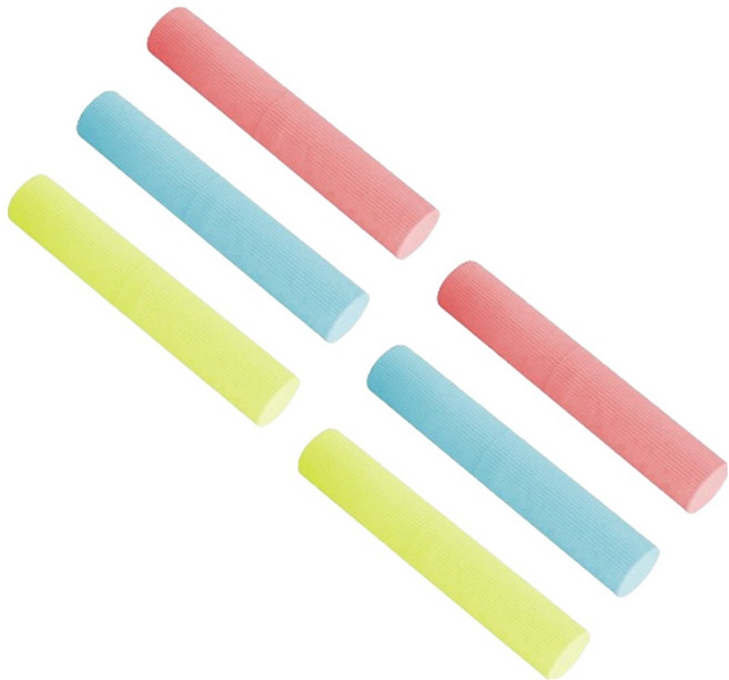 블럭마트 휴대용 칫솔치약 케이스, 랜덤발송, 6개