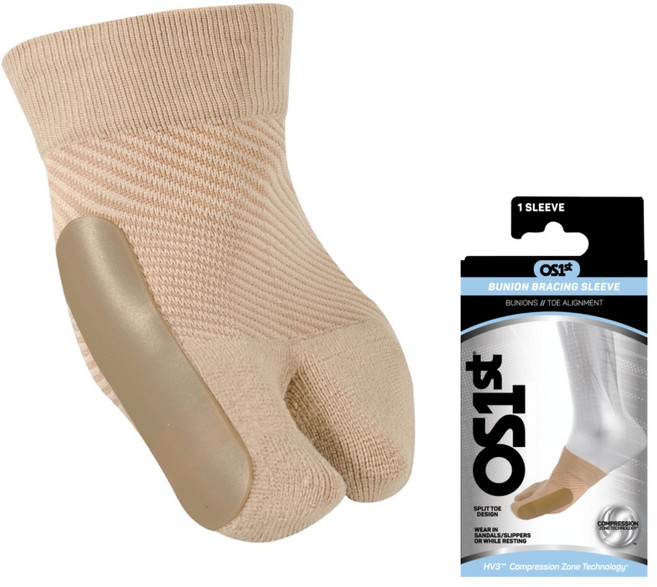오에스퍼스트 브레이싱 버니언 발가락 보호대 HV3, 네추럴, 1개