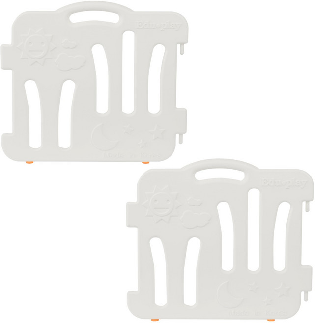 에듀플레이 굿베이비룸 벽면, 화이트, 2개