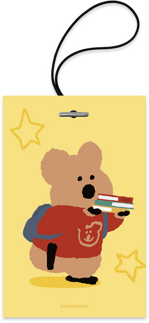 벨르아망 다이노탱 센트칩 걸이형 샤쉐 방향제 쿼카, 1개, 시그니쳐