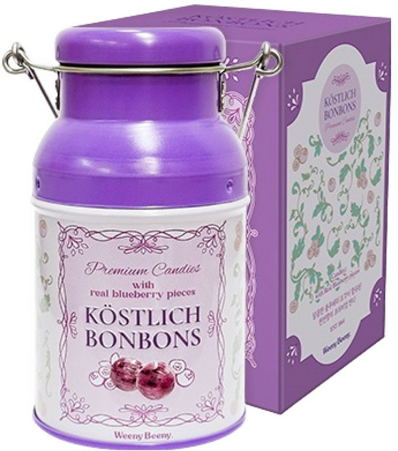 위니비니 퀘스틀리히봉봉 캔디 블루베리, 95g, 1개