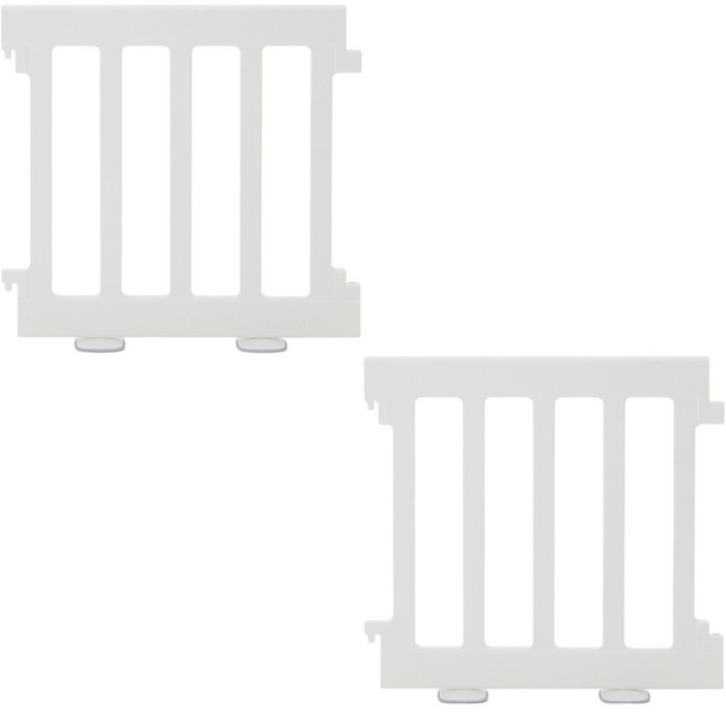 에듀플레이 우디베이비룸 645 벽면, 화이트, 2개