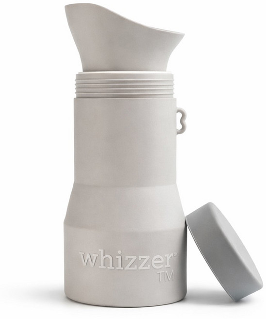 英國 whizzer 隨行小便壺 500ml, 柔和灰