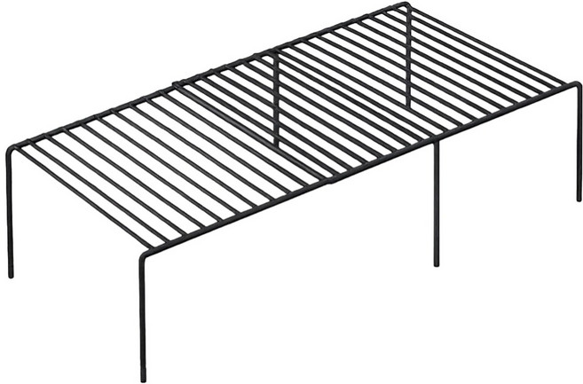 네이처안 길이조절 접시 정리대, 블랙, 1개
