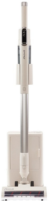 신일 BLDC 자동 먼지비움 무선 초경랑 가벼운 진공 청소기, 베이지, SVC-GT200BE