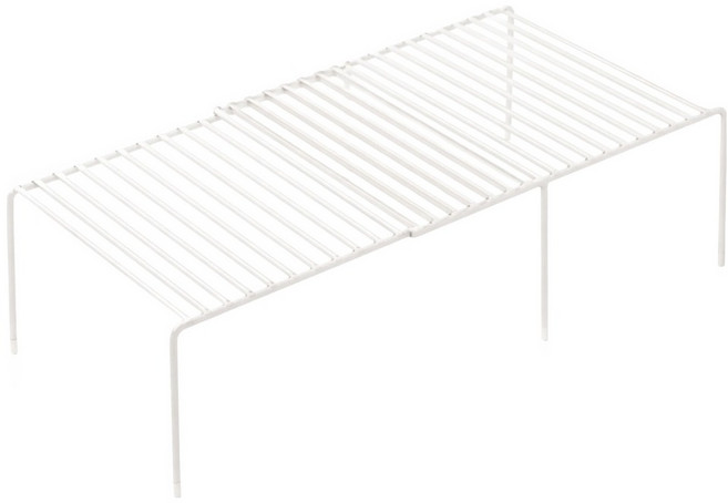 네이처안 길이조절 접시 정리대, 화이트, 1개