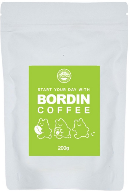 보르딘 싱글오리진 원두커피 콜롬비아 슈프리모, 200g, 1개, 홀빈(분쇄안함)