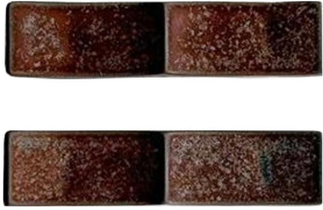 소소모소 분청 수저받침, 레드, 2개