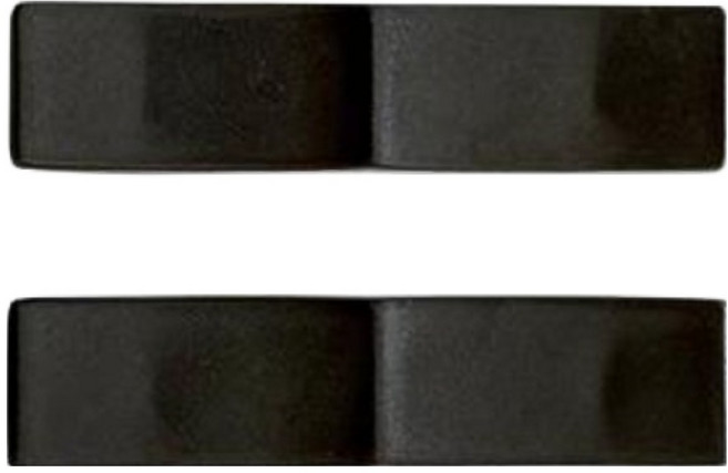 소소모소 분청 수저받침, 블랙, 2개