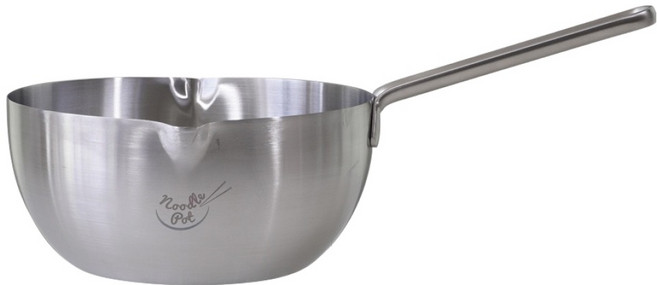 한일스텐레스 인덕션 통3중 누들팟 편수 라면냄비, 스텐, 1개, 20cm