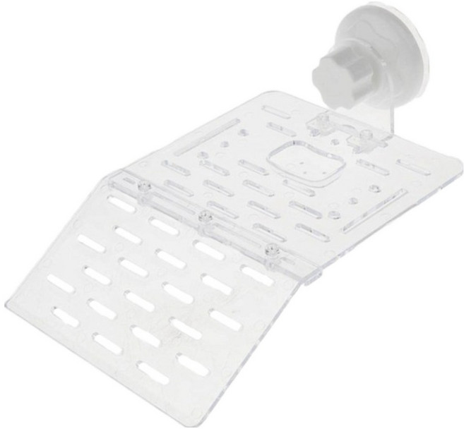 파이브오션 아크릴 거북이 계단형 쉼터 L, 210g, 1개