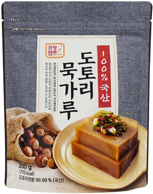 친정엄마 국산 도토리묵 가루, 200g, 1개