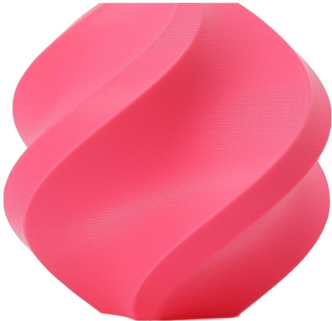Bambu Lab PLA Basic 線材補充包 1kg, 單一商品, 亮粉色(10204)