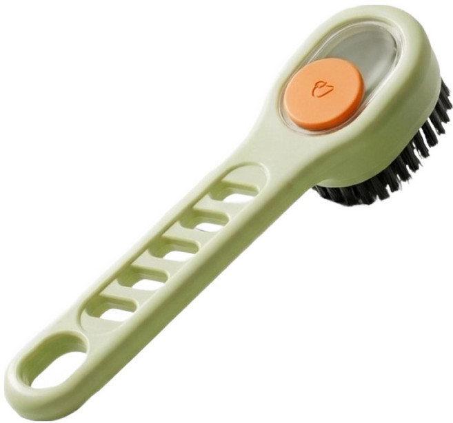 몰투데이 세제넣는 운동화 세척솔 브러쉬, 그린, 1개