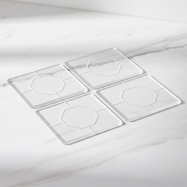 마켓피아 가구 다리 보호 캡 정사각형, 4개