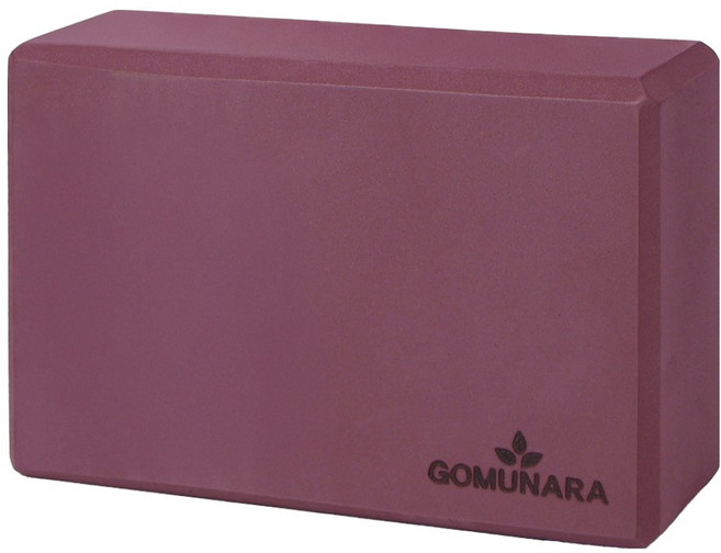 고무나라 요가블럭, 브라운버건디, 1개