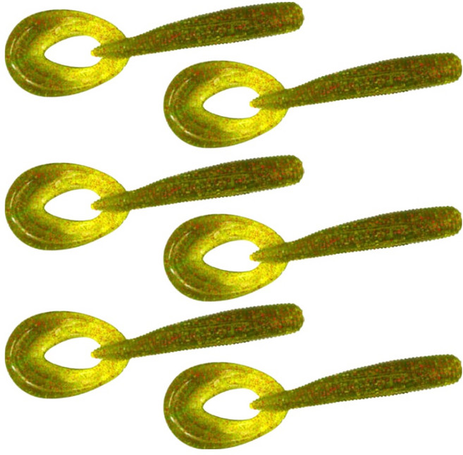 다미끼 사이드 배스 버징 테일웜 115mm, 280 MOTOR OIL, 6개, 13g