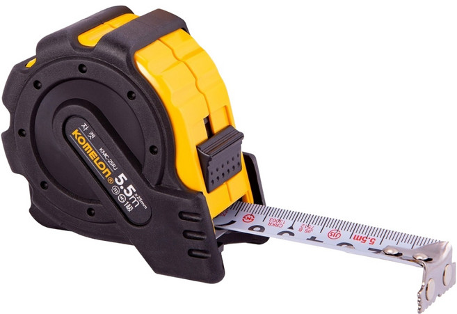 코메론 자켓 줄자 5.5m x 25mm KMC-25RJ, 2개