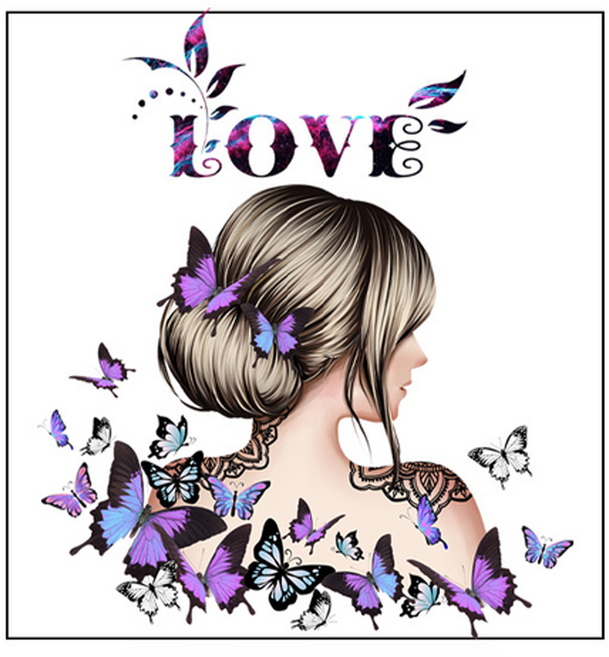 ROI라이프 수채화감성 데코 벽스티커, Type 19